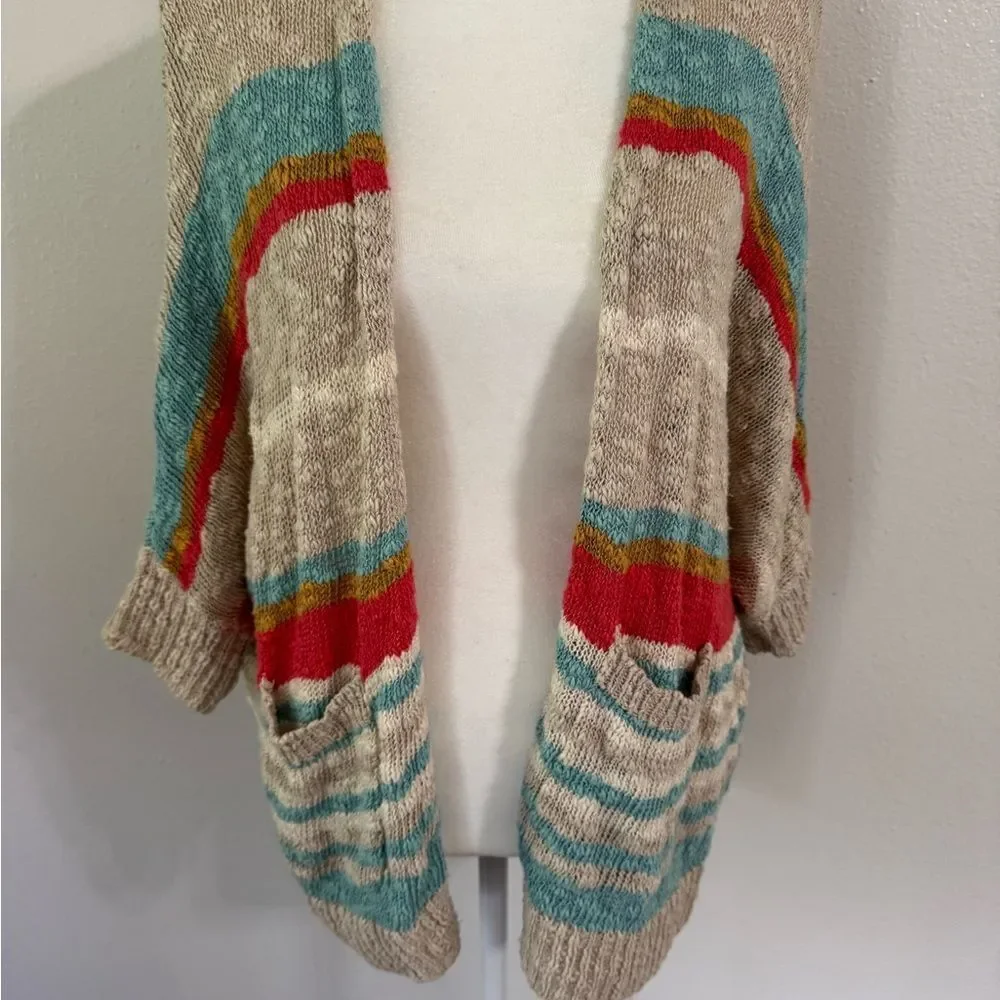 BDG Multicolor Open-Front Cardigan - Picture 2 of 4